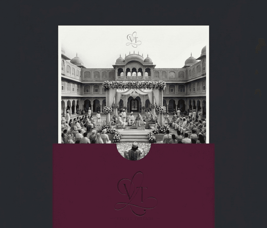 Velvet Threads — Invitation suite