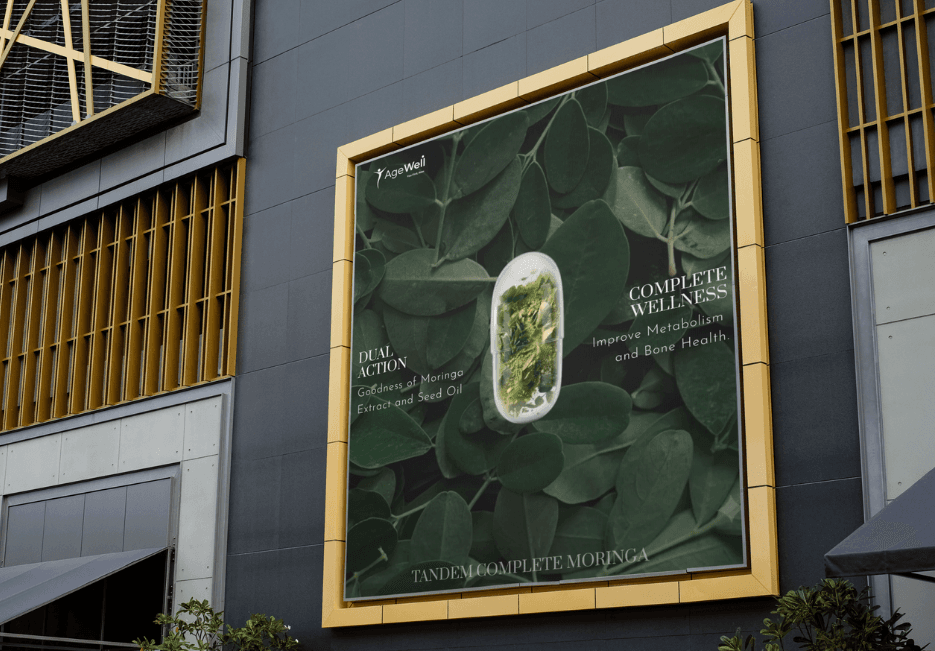 AgeWell — Tandem — facade billboard
